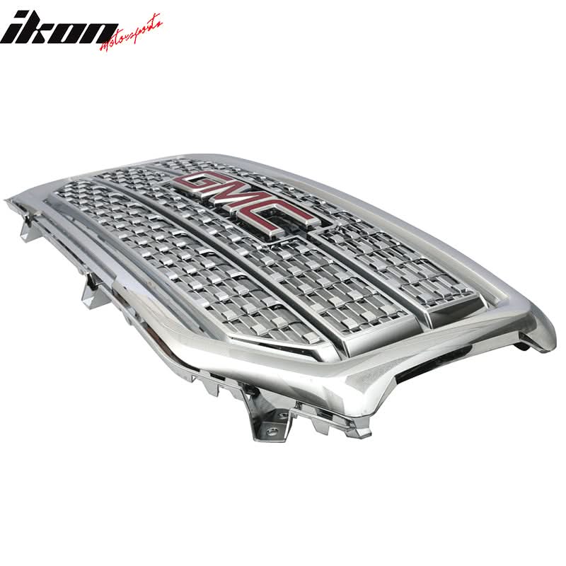 2016-2017 GMC Sierra Denali Chrome Grille & Genuine GMC Emblem Badge