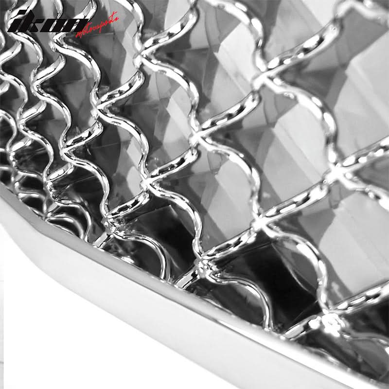 2004-2006 Chrysler Sebring Mesh Chrome Front Bumper Hood Grille ABS