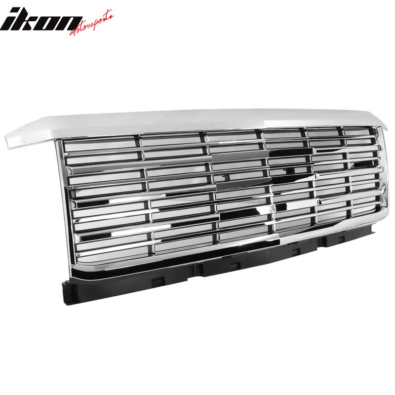 2015-2019 Chevy Silverado 2500 2500 3500 HD Chrome Front Bumper Grille