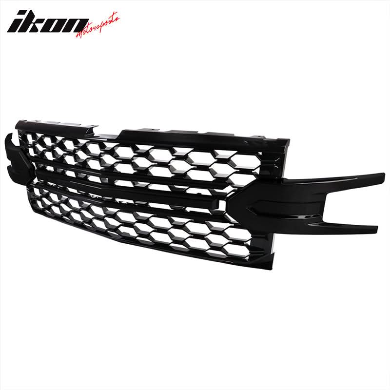 2019-2021 Silverado 1500 LT/LTZ/RST/High Country Black Car Grille