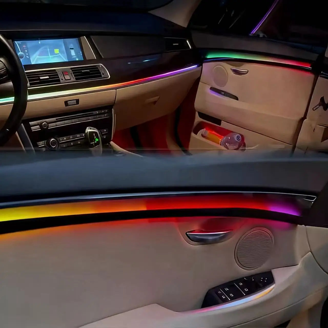 BMW 5 Series GT F07 Interior 64-Color Dynamic Symphony LED Ambient Light Kit 2010 - 2017 (Replaces 63319163715)
