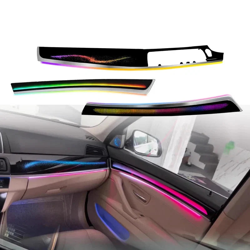 BMW 5 Series F10 / F11 / F18 RHD Interior 64-Color Dynamic Symphony LED Ambient Light Kit 2010 - 2018
