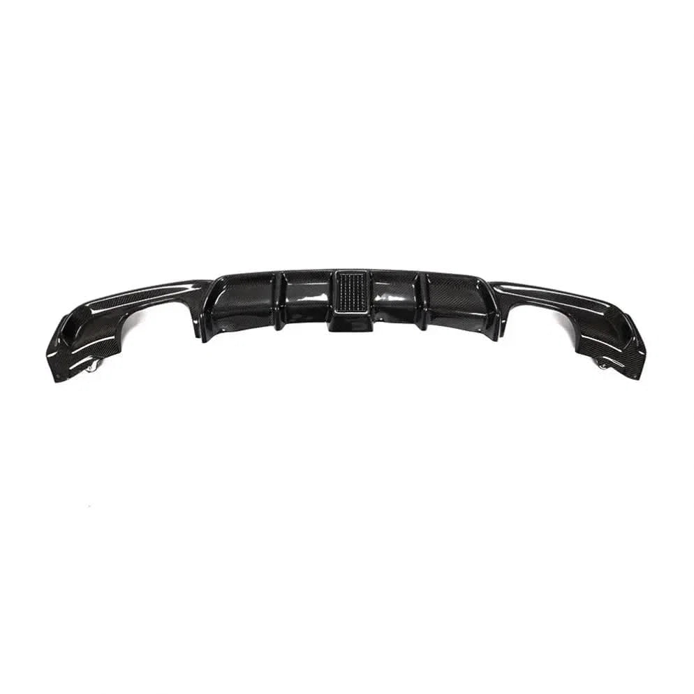 Carbon Fiber Rear Diffuser with LED Brake Light for BMW F30 & F31 M Sport (2013–2018)
