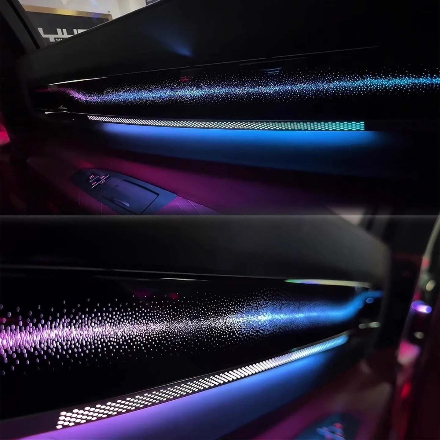 BMW 7 Series F02 Interior 64-Color Symphony LED Ambient Light Kit 2009 - 2015