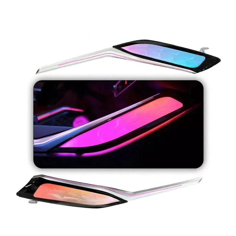 BMW 3 Series G20 / G28 / G80, 2 Series, i3, M3, M4 & G22 / G82 Center Console Saddle 64-Color LED Ambient Light Kit 2020 - 2024