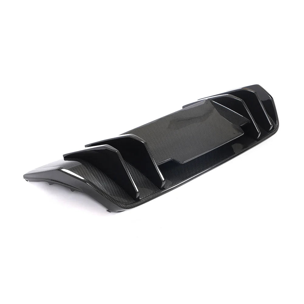 2016–2018 Audi R8 V10 & V10 Plus Coupe Custom Style Rear Bumper Lip Diffuser – Dry Carbon Fiber