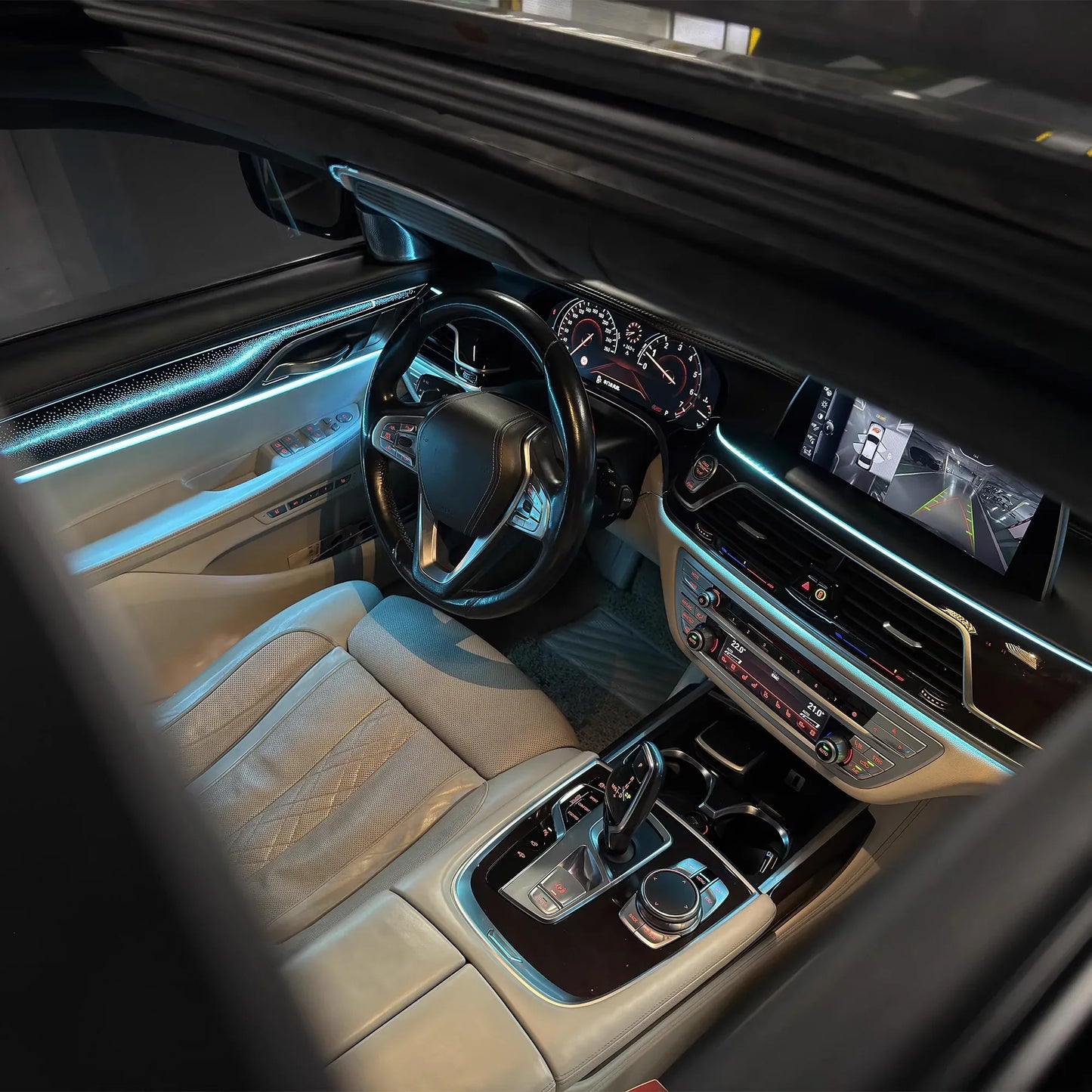 BMW 7 Series G11 / G12 Interior 64-Color Symphony LED Ambient Light Kit 2015 - 2022