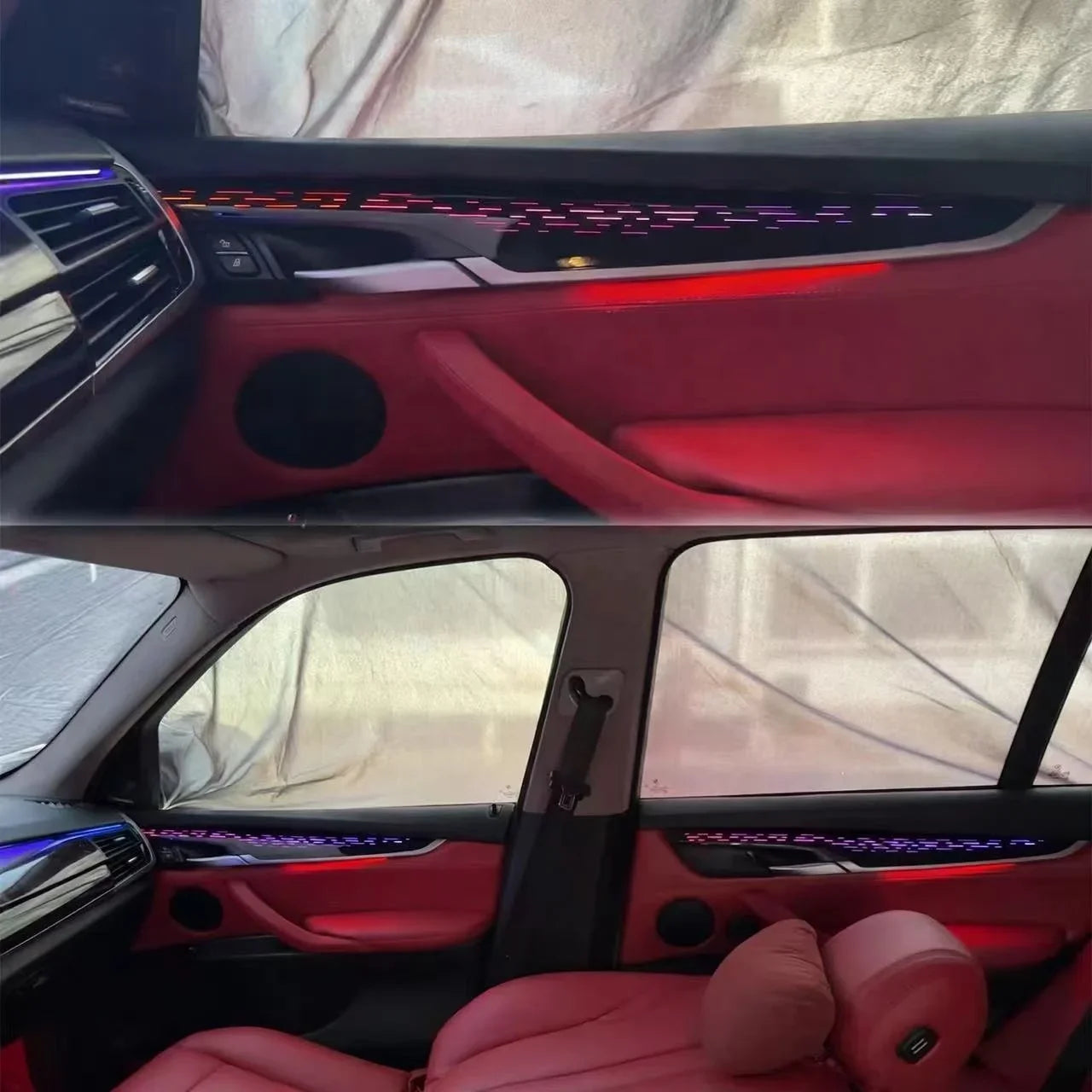 BMW X5 F15 / X6 F16 Interior 64-Color Galaxy LED Ambient Light Kit 2014 - 2018