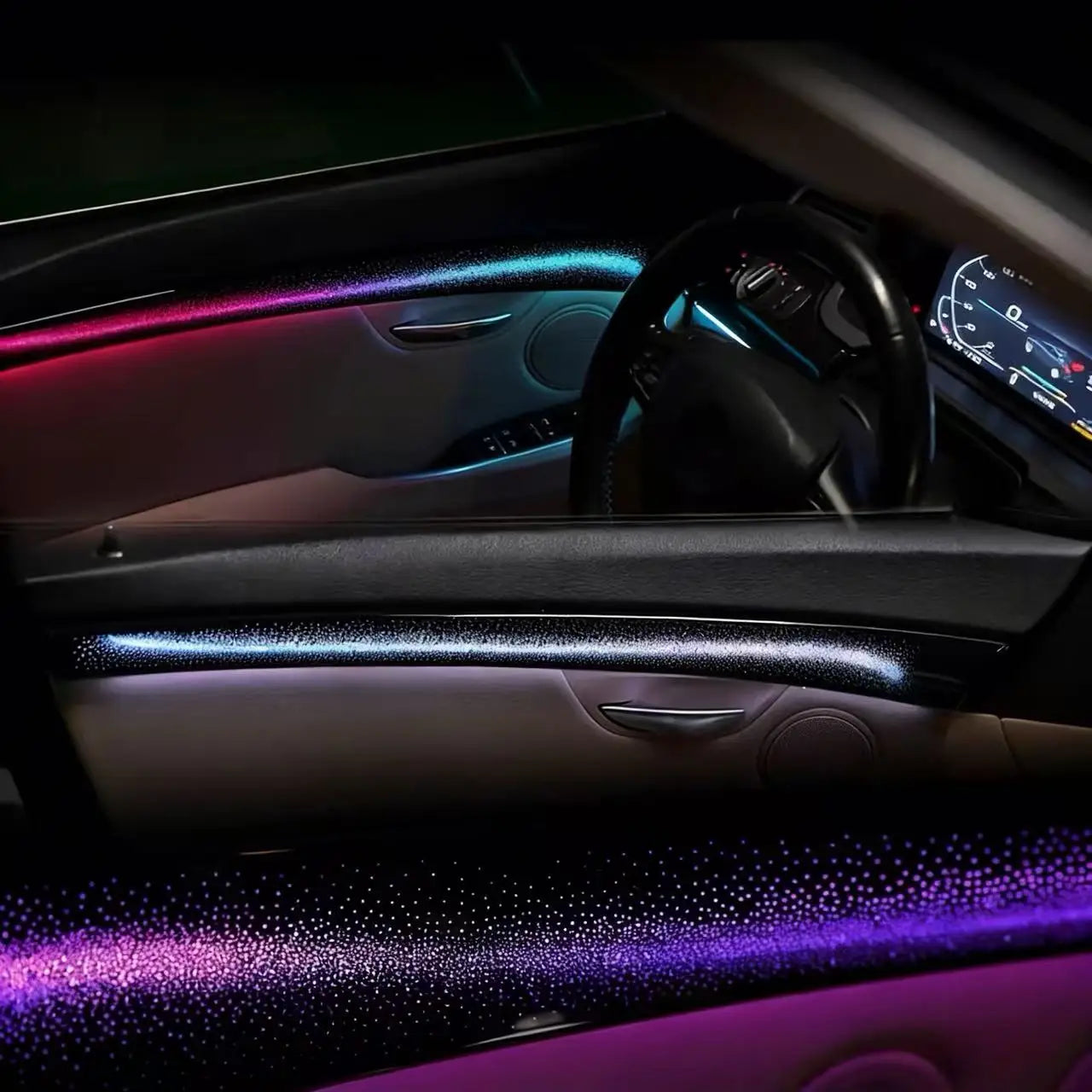 BMW 5 Series GT F07 Interior 64-Color Dynamic Symphony LED Ambient Light Kit 2010 - 2017 (Replaces 63319163715)