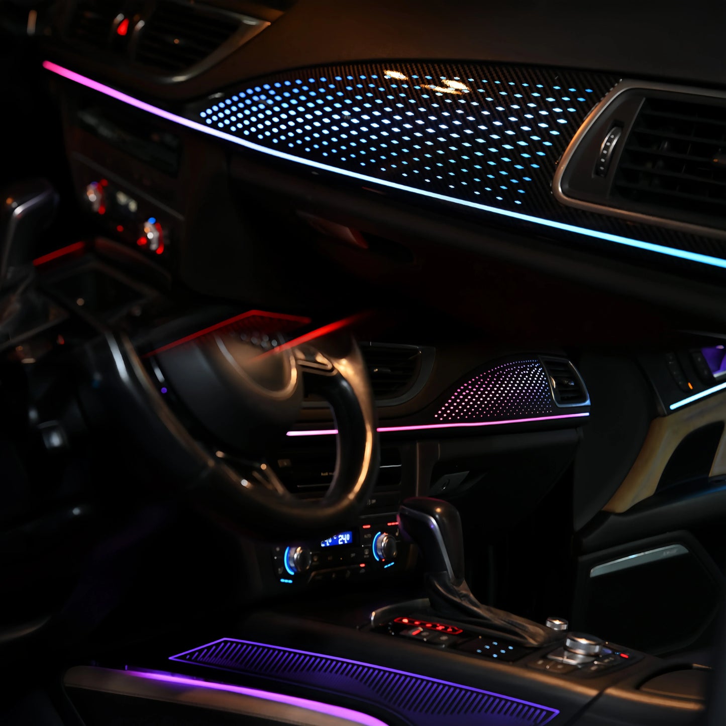 Audi A7 C7 Interior 64-Color Symphony LED Ambient Light Kit 2011 - 2018