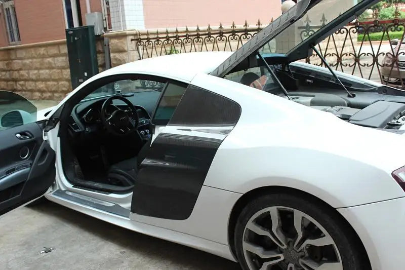 Audi R8 V8 / V10 Coupe Carbon Fiber Door Side Panel Blades 2008 - 2015