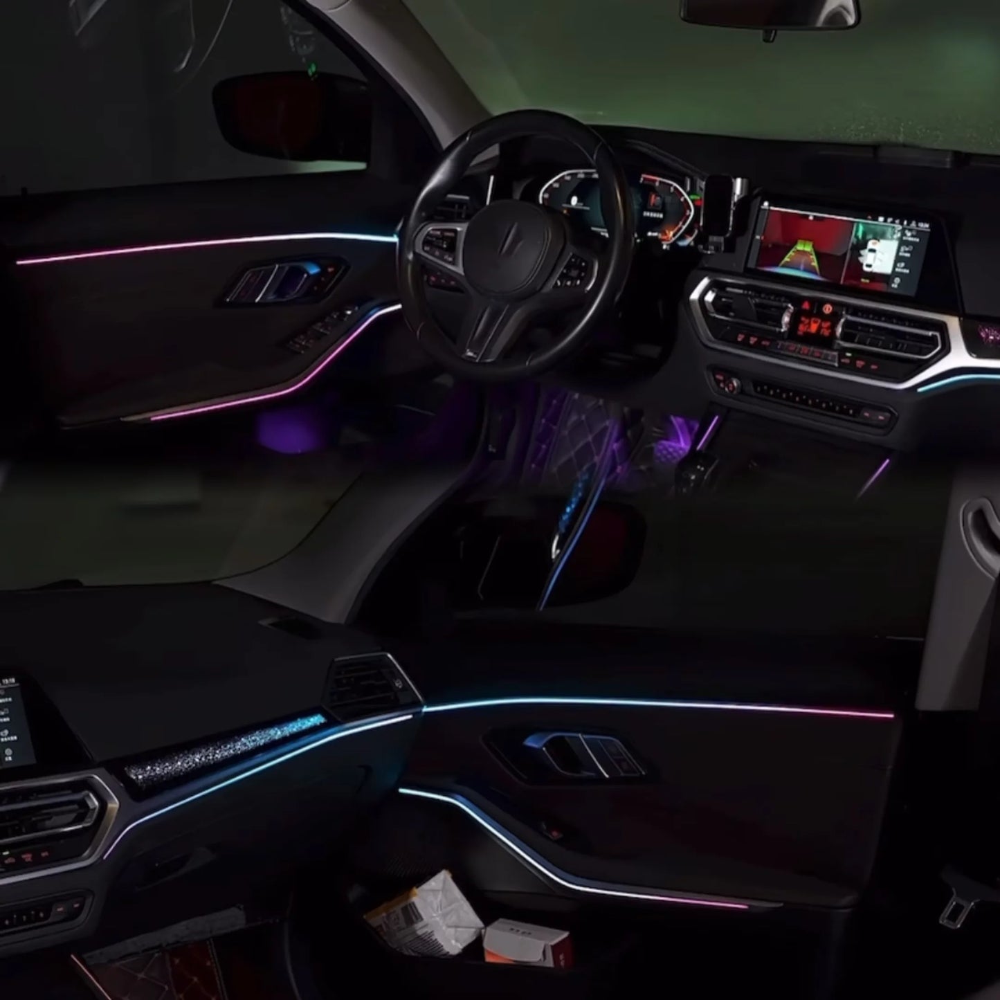 BMW 3 Series G20 / G80 RHD Interior 64-Color Dynamic LED Ambient Light Kit 2020 - 2024