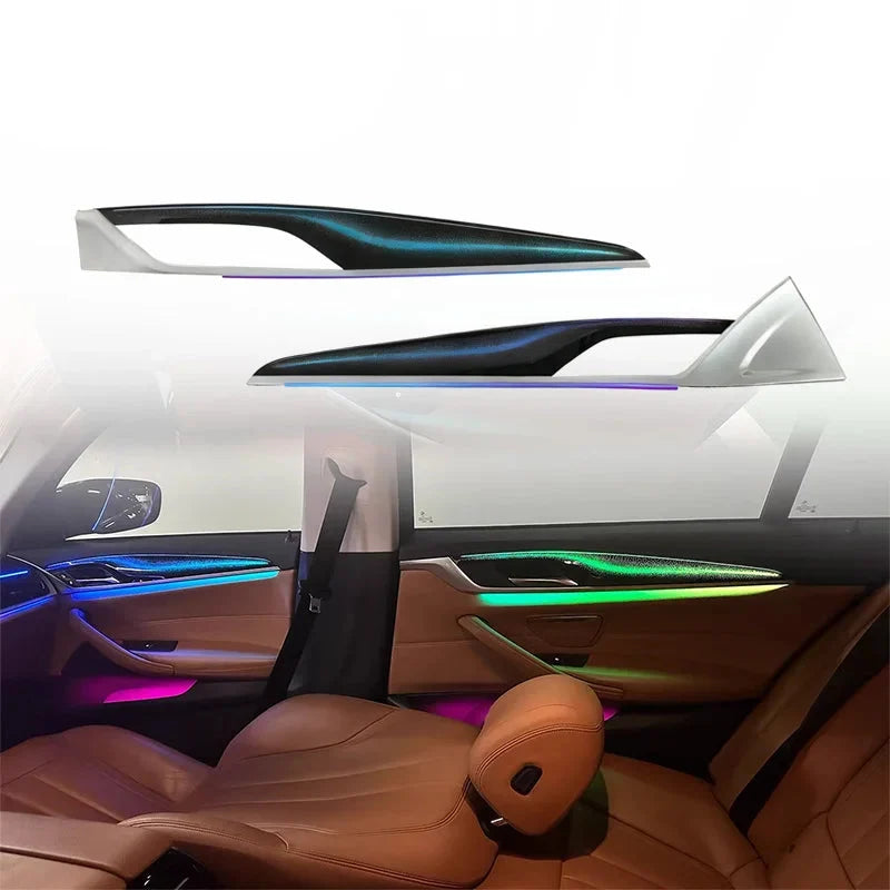 BMW 5 Series G30 / G31 / G32 / G38 Interior 64-Color Rainbow LED Ambient Light Kit 2017 - 2023