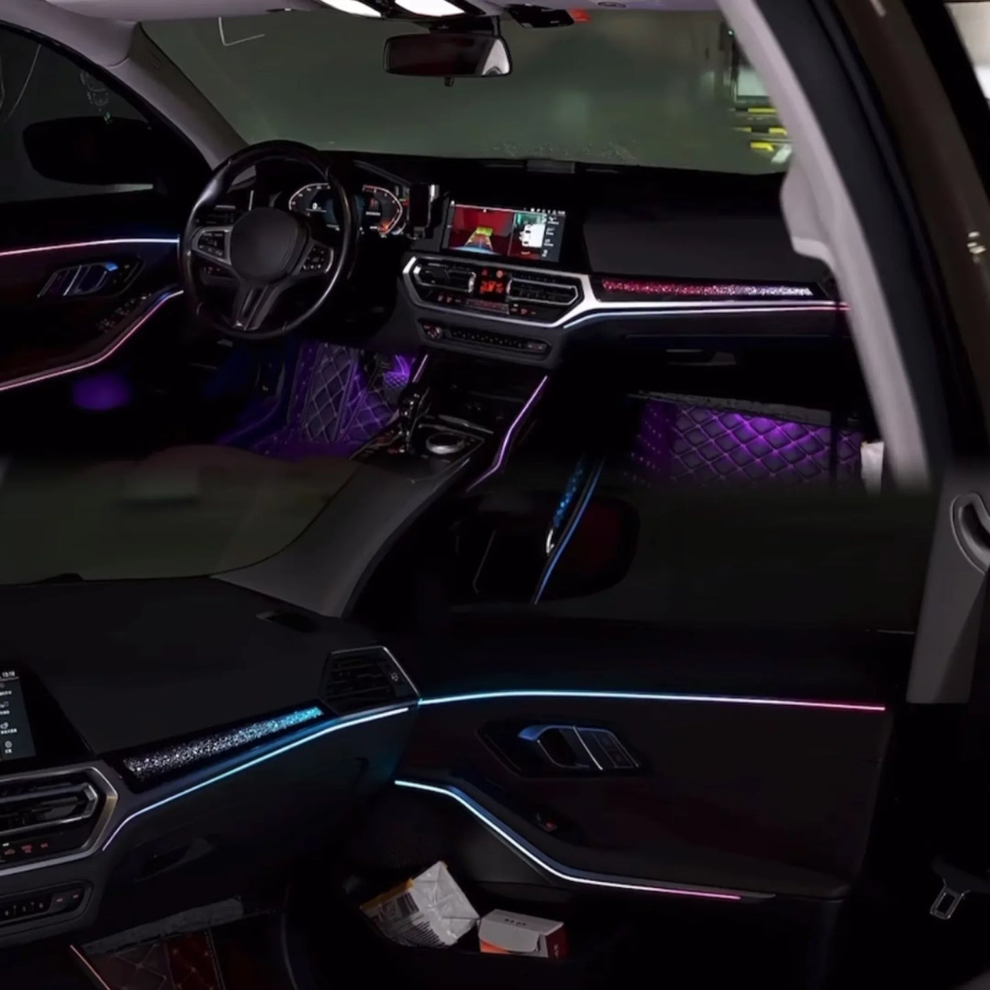 BMW 3 Series G20 / G80 RHD Interior 64-Color Dynamic LED Ambient Light Kit 2020 - 2024