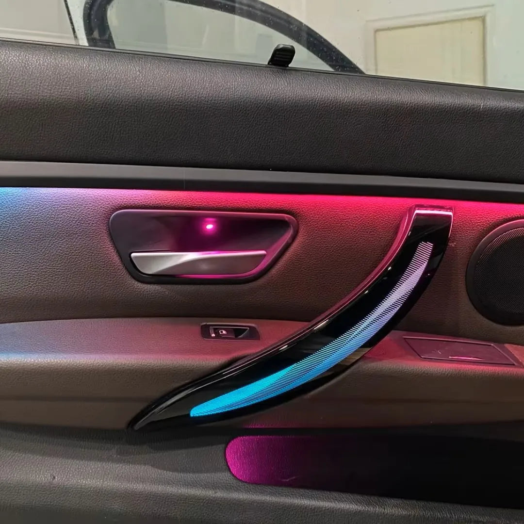 BMW 3 Series F30 / F31 / F34 / F35 / 3GT & 4 Series F36 Gran Coupe Interior 64-Color LED Ambient Light Kit 2013 - 2019