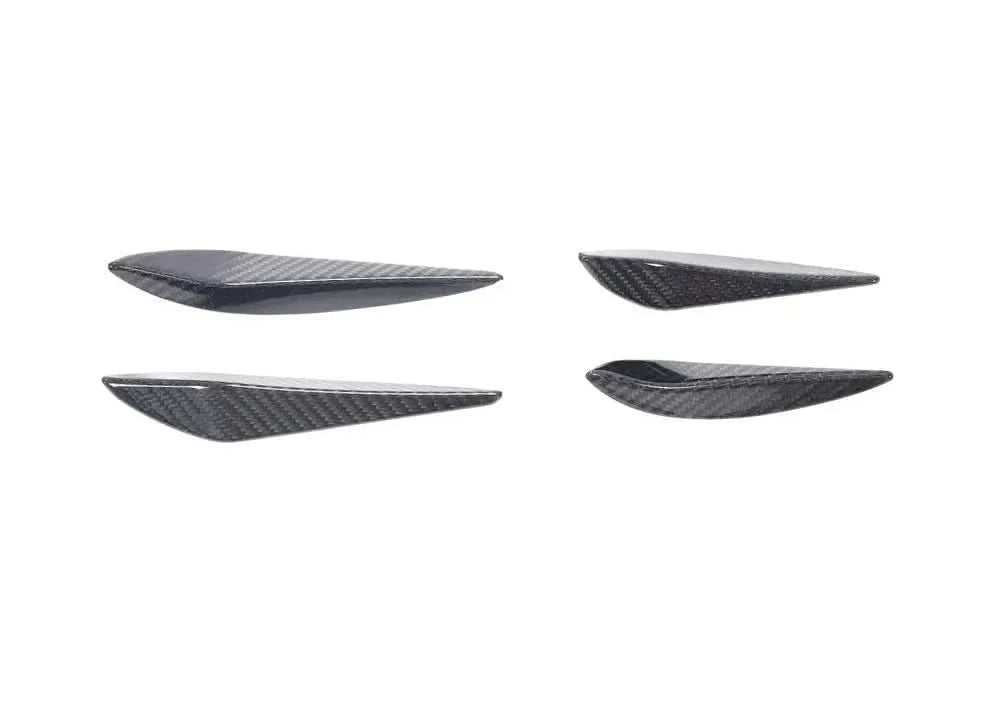Carbon Fiber Front Bumper Canards (3-Piece Set) – BMW G80 M3 & G82 M4 Coupe (2021–Present)