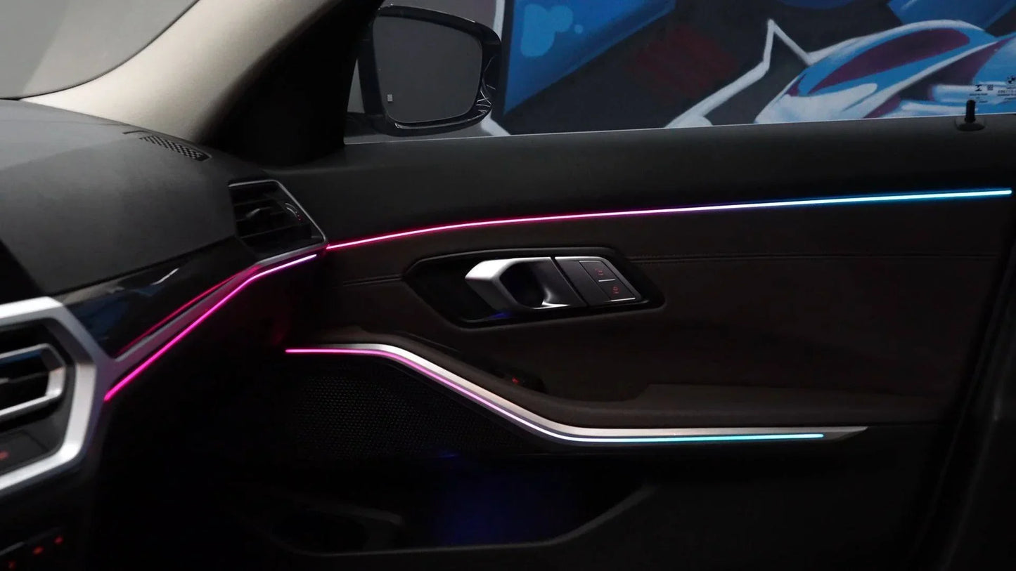 BMW 3 Series G20 / G21 / G28 Interior 64-Color LED Door Ambient Light Kit 2020 - 2025 (Replaces 34116866590)