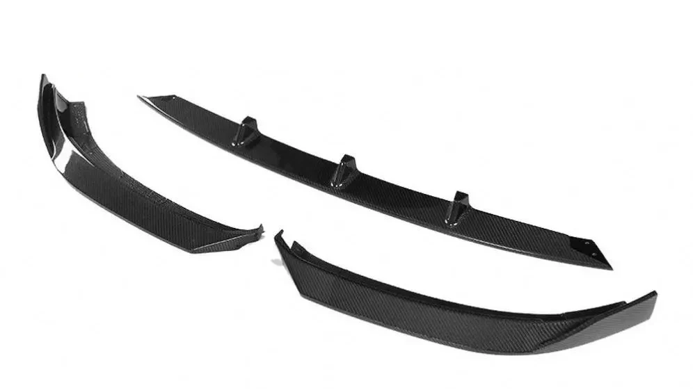 Carbon Fiber Front Lip Splitter for Audi A3 Sedan (2017–2018)