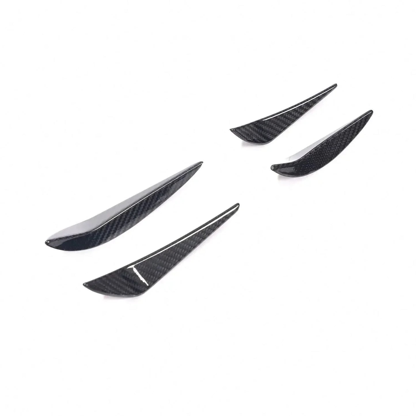 Carbon Fiber Front Bumper Canards (3-Piece Set) – BMW G80 M3 & G82 M4 Coupe (2021–Present)