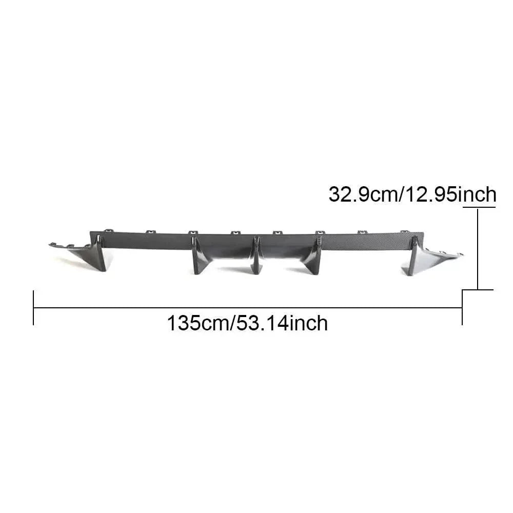 Carbon Fiber Rear Diffuser Lip – BMW M2 G87 Coupe (2022–2024)