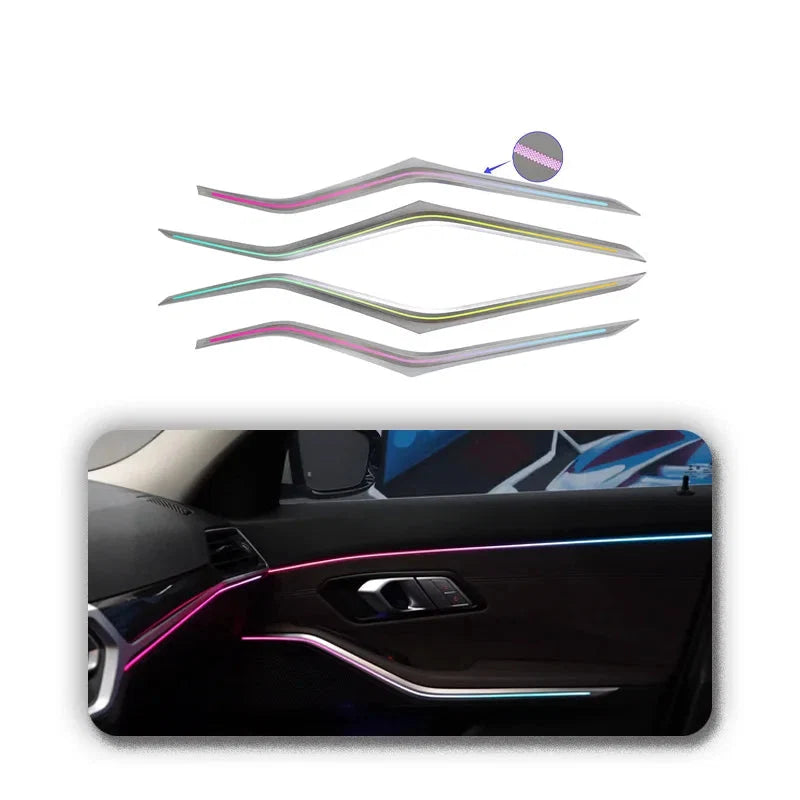 BMW 3 Series G20 / G28 Interior 64-Color LED Ambient Light Kit 2020 - 2024