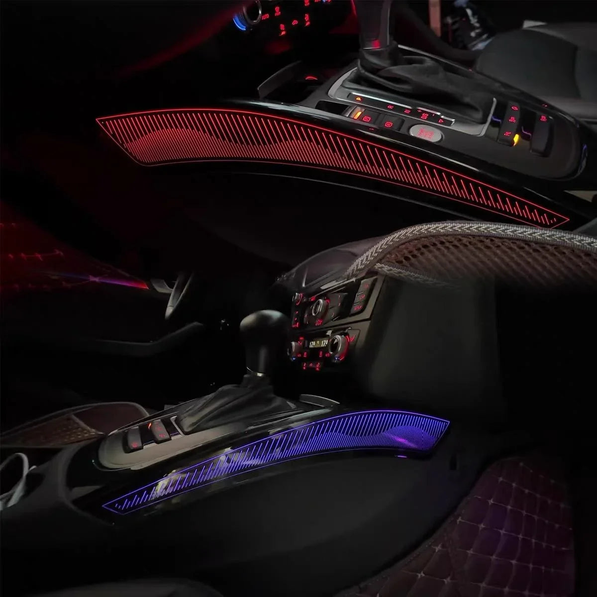Audi A4 / A4L B8 / A5 / Q5 Interior 64-Color Star Sky Dynamic LED Ambient Light Kit 2009 - 2017