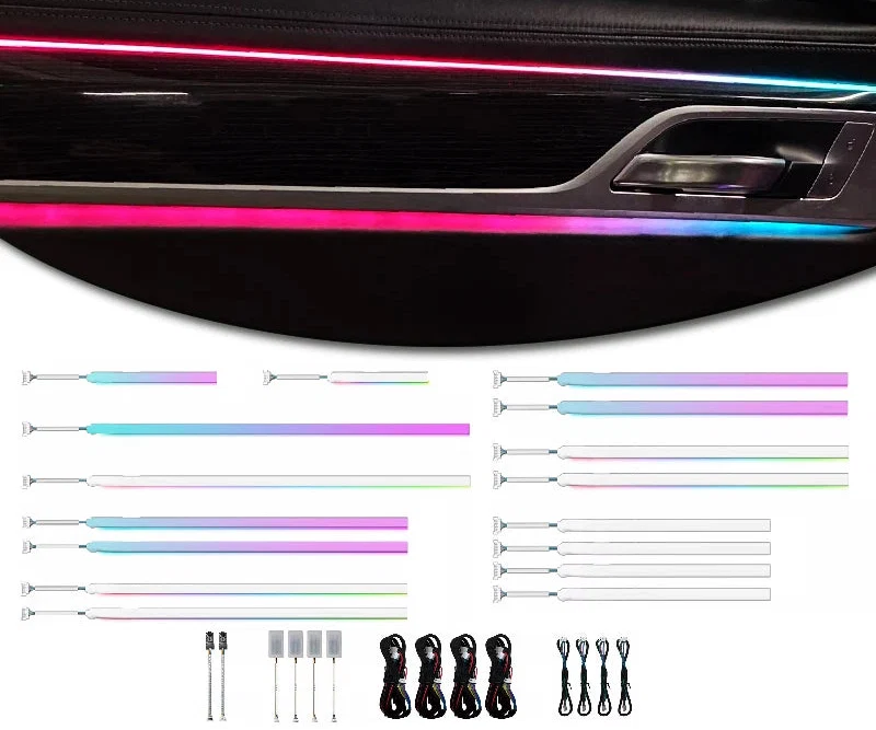 BMW 7 Series G12 Interior 64-Color Dynamic LED Ambient Light Kit 22-in-1 2016 - 2022 (Replaces 63317456877)