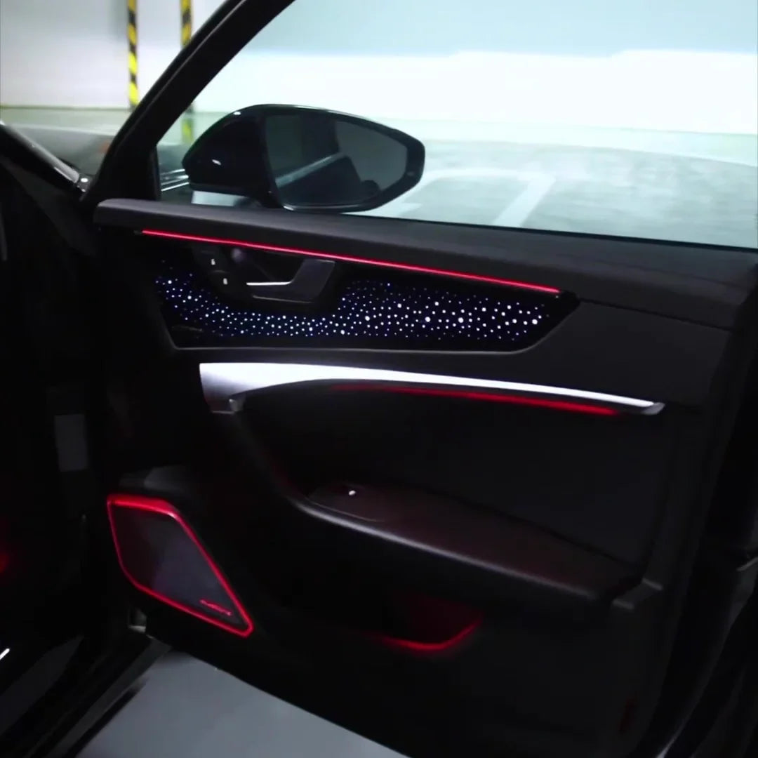 Audi A7 / S7 / RS7 / A6 C8 Interior 64-Color LED Ambient Light Kit 2019 - 2025