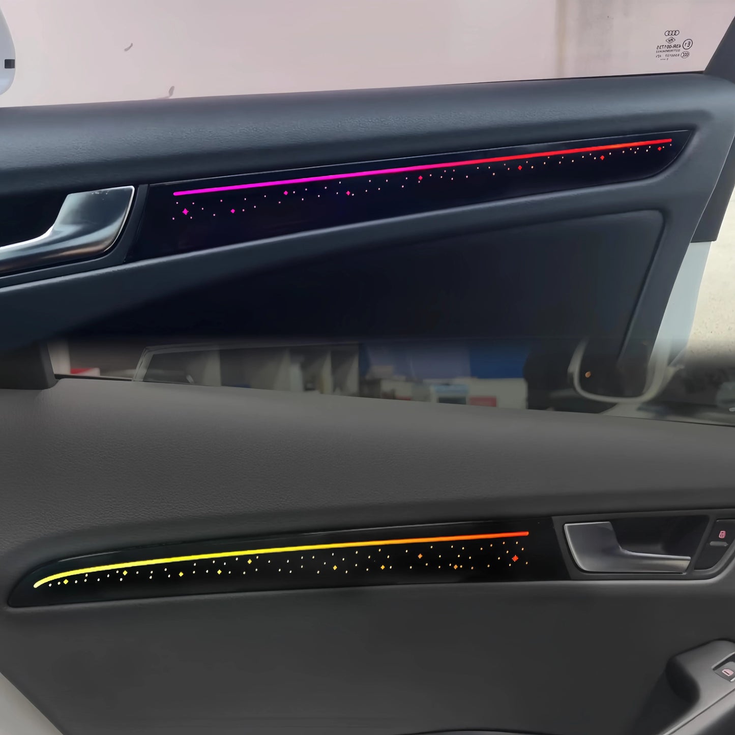Audi A4 / A4L B8 / A5 / Q5 Interior 64-Color Star Sky Dynamic LED Ambient Light Kit 2009 - 2017