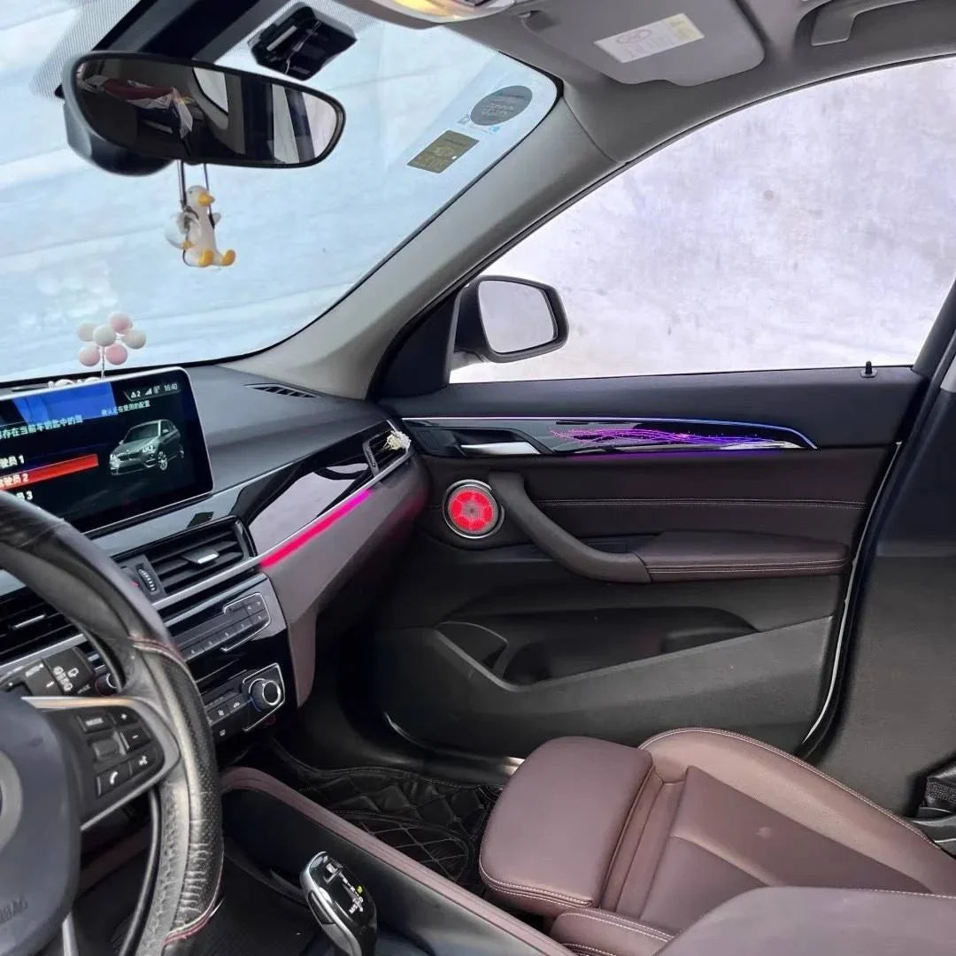 BMW X1 F48 / X2 F49 Interior 64-Color Symphony Starry Sky LED Ambient Light Ribbon Kit 2016 - 2022