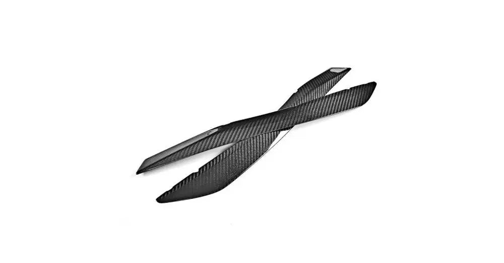 Audi A5 / S5 / RS5 B9 Dry Carbon Fiber Headlight Eyebrow Trims 2017 - 2019