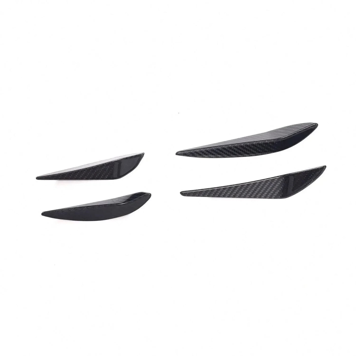 Carbon Fiber Front Bumper Canards (3-Piece Set) – BMW G80 M3 & G82 M4 Coupe (2021–Present)