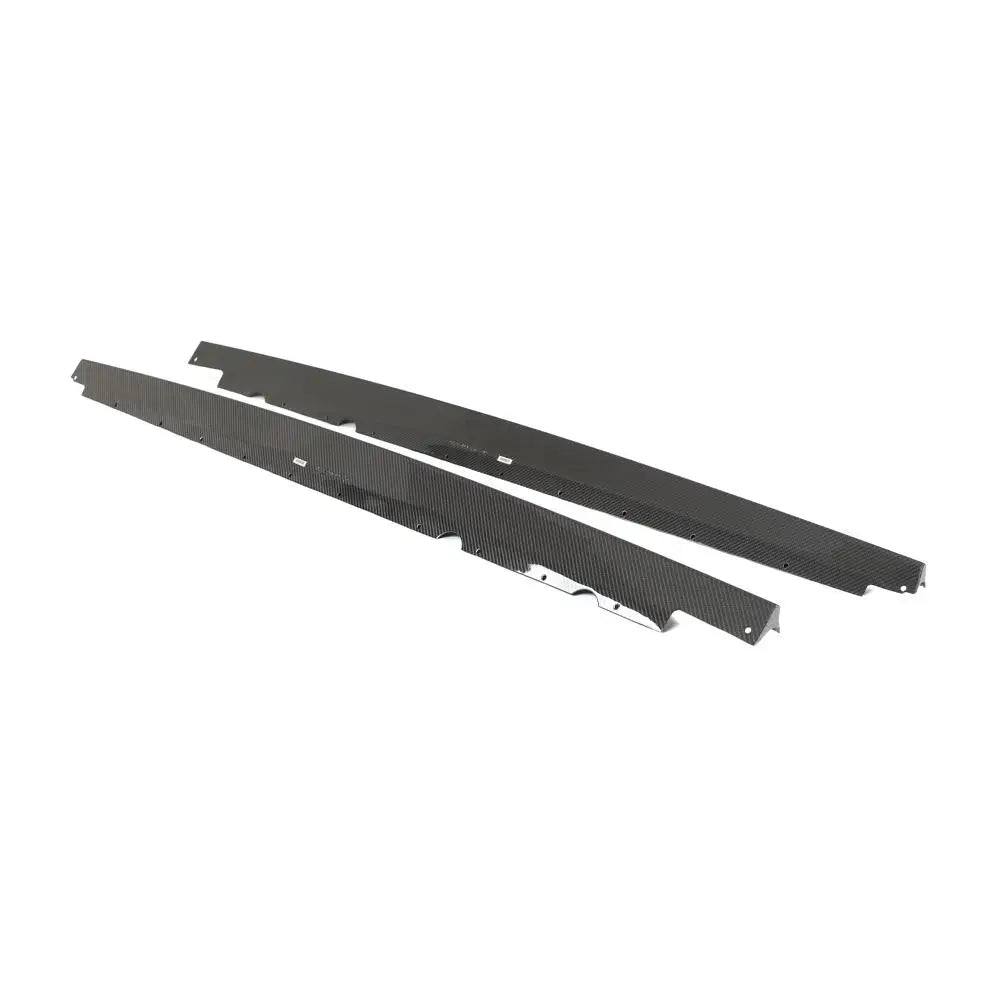 2019–2023 Audi R8 V10 Coupe Side Skirt Extensions – Prepreg Dry Carbon Fiber