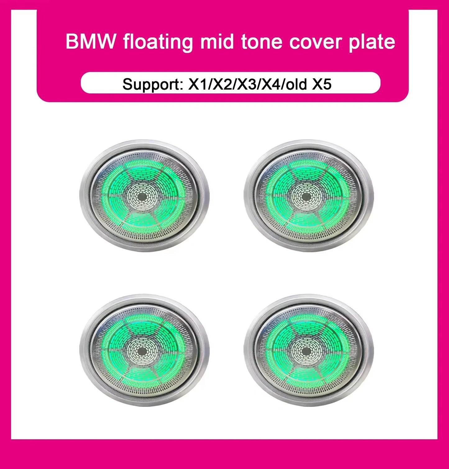 BMW X1 F48 / X2 F49 Interior 64-Color Symphony Starry Sky LED Ambient Light Ribbon Kit 2016 - 2022