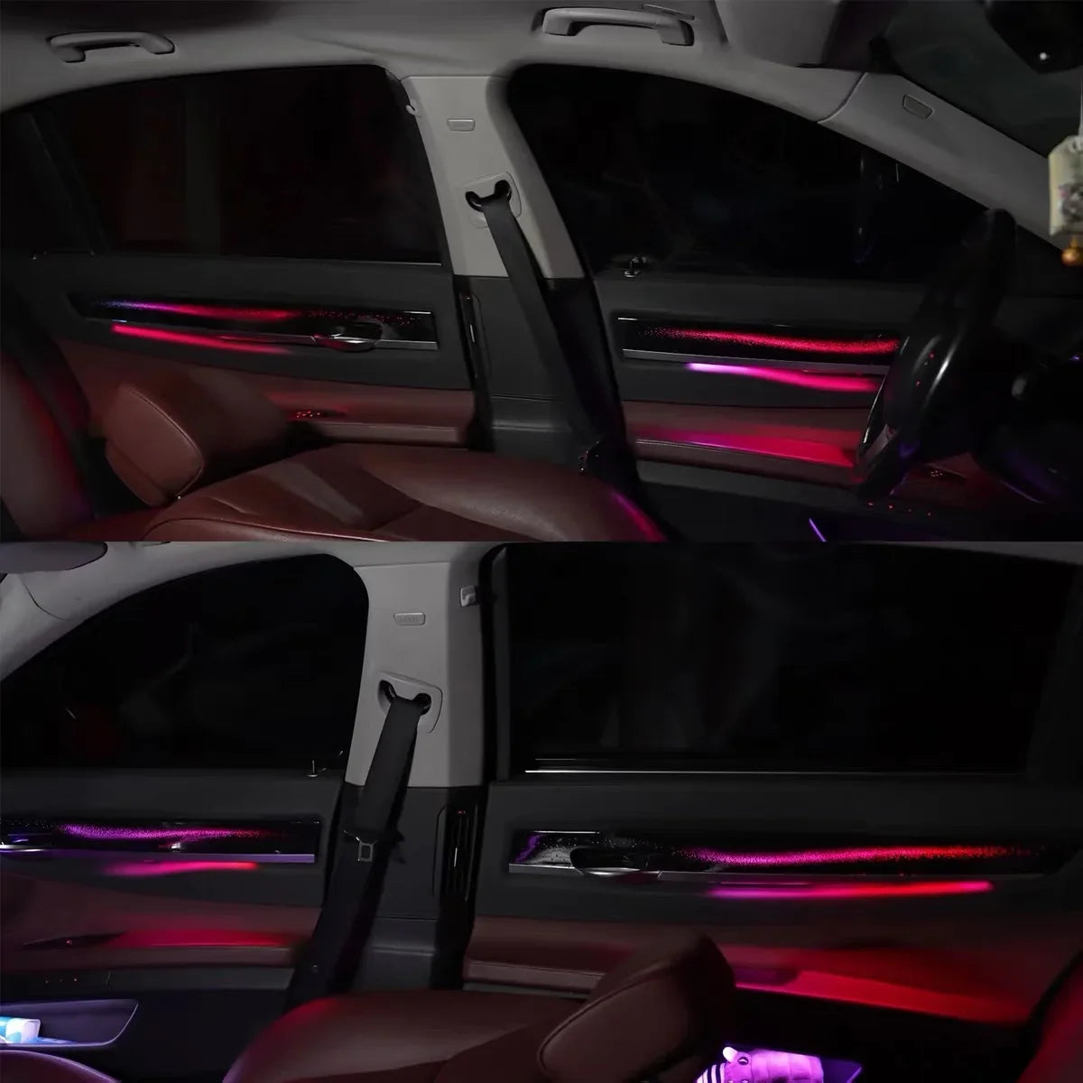 BMW 7 Series F01 Interior 64-Color Symphony LED Ambient Light Kit 2009 - 2014