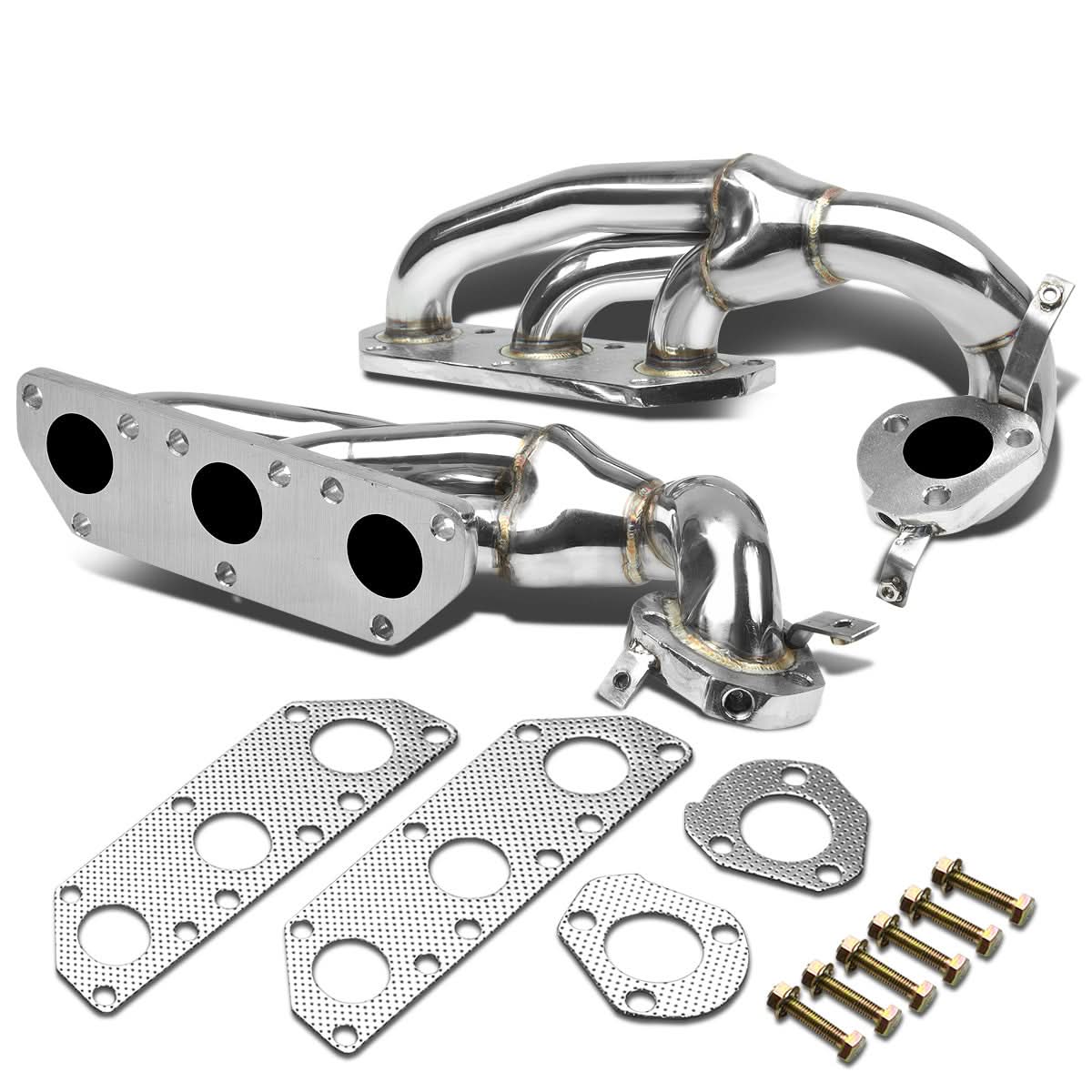1997-2005 Audi 2.7L B5 C5 Bi-Turbo Stainless Steel Header