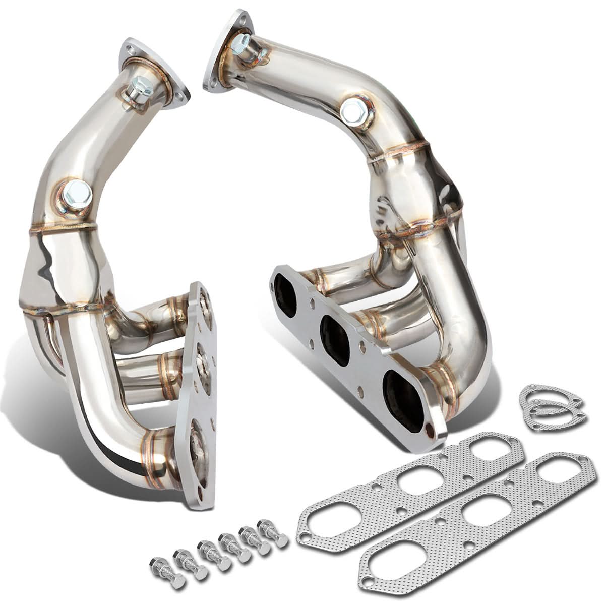 06-10 Porsche Cayenne / 05-10 Boxster 987 Header Stainless Steel