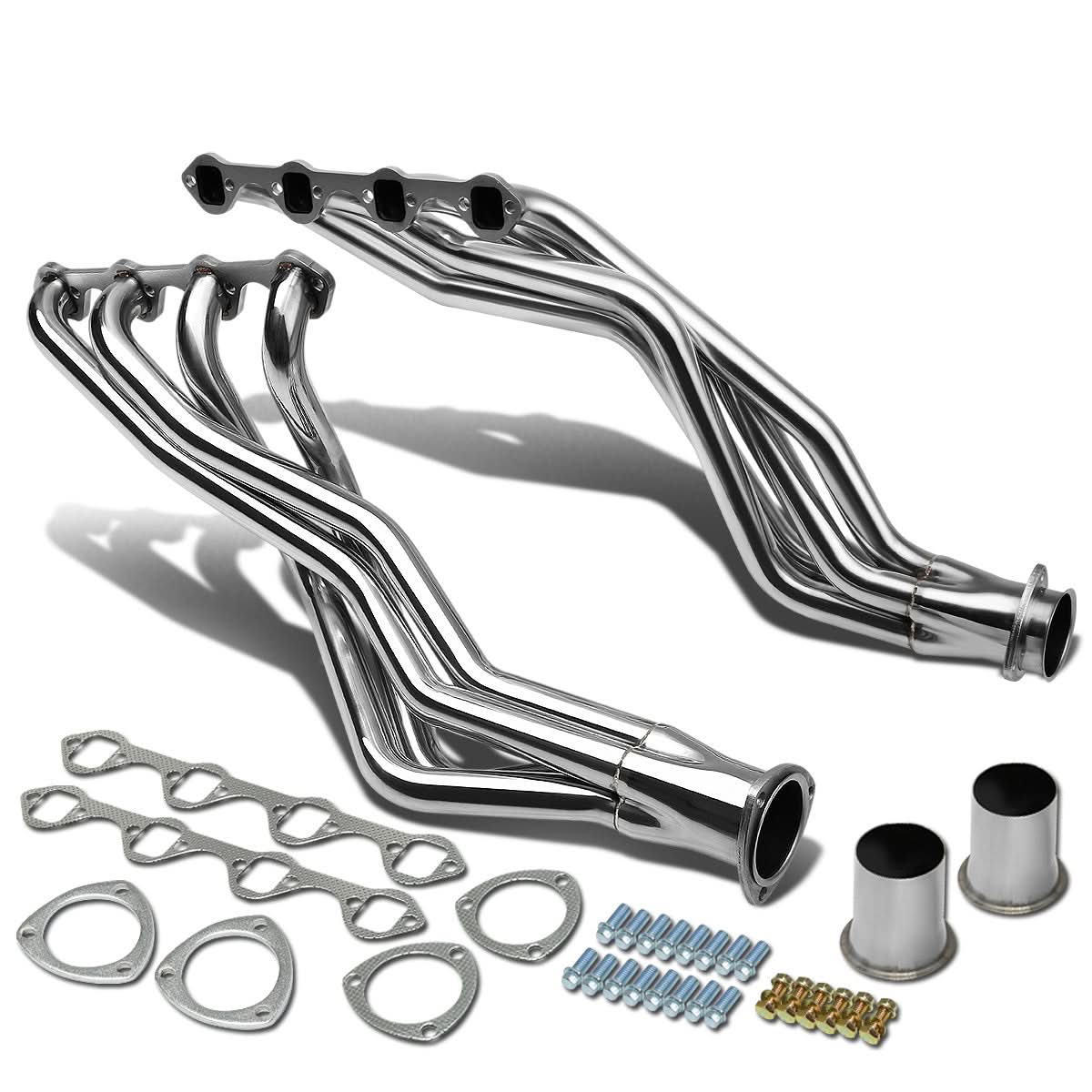 66-77 Ford Bronco Long Tube Header V8 Stainless Steel