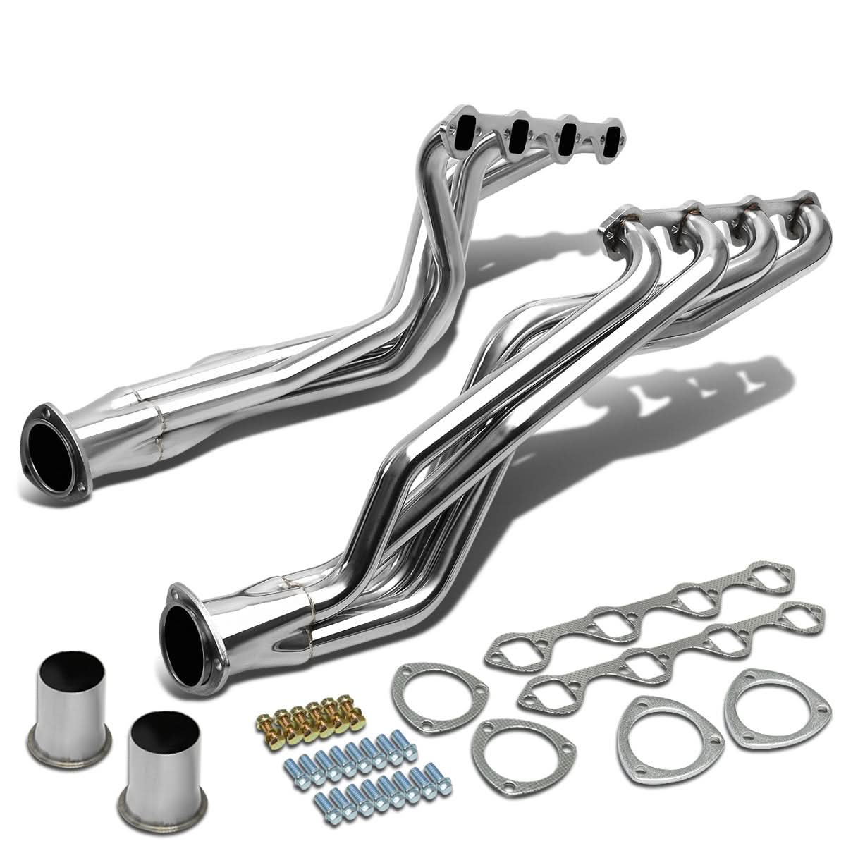 66-77 Ford Bronco Long Tube Header V8 Stainless Steel