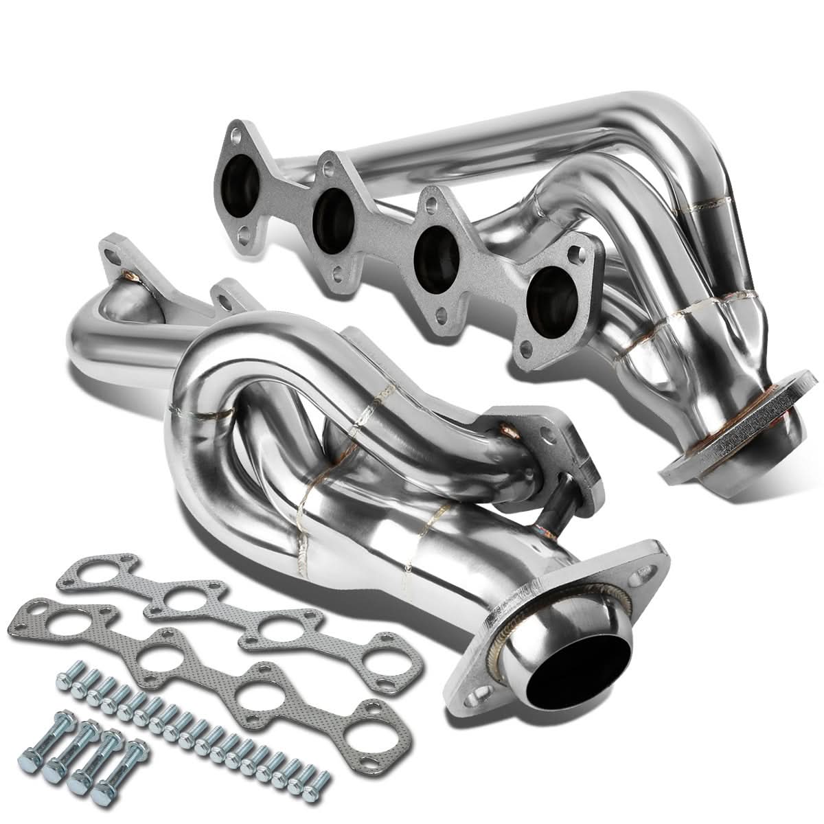 2000-2003 Dodge Pickup Shorty Style Header Stainless Steel