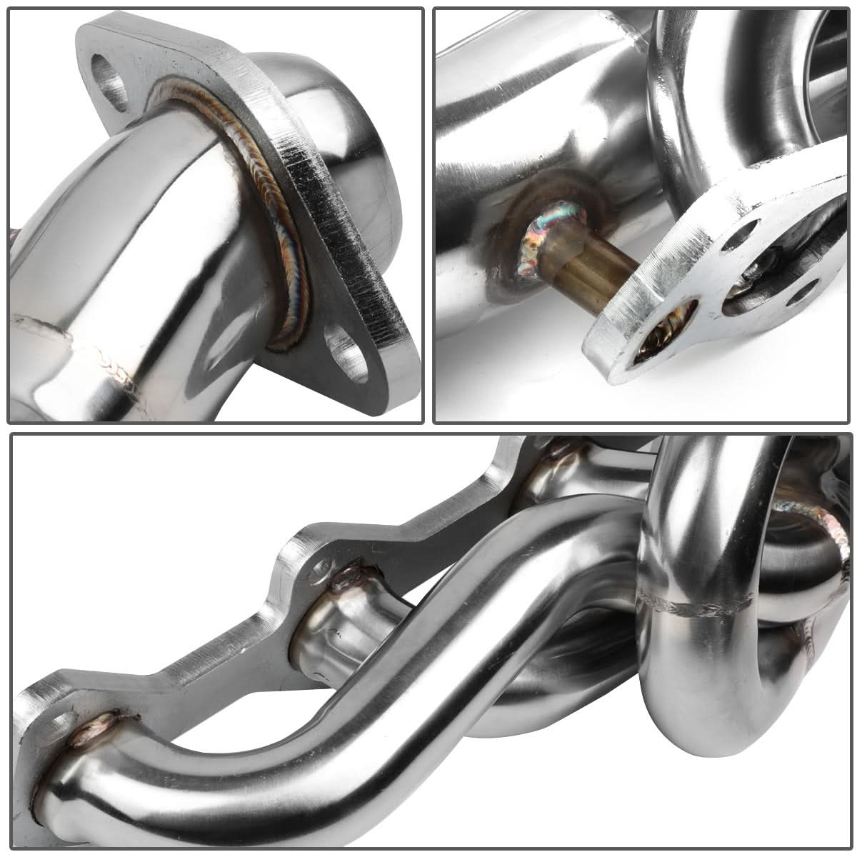 2000-2003 Dodge Pickup Shorty Style Header Stainless Steel