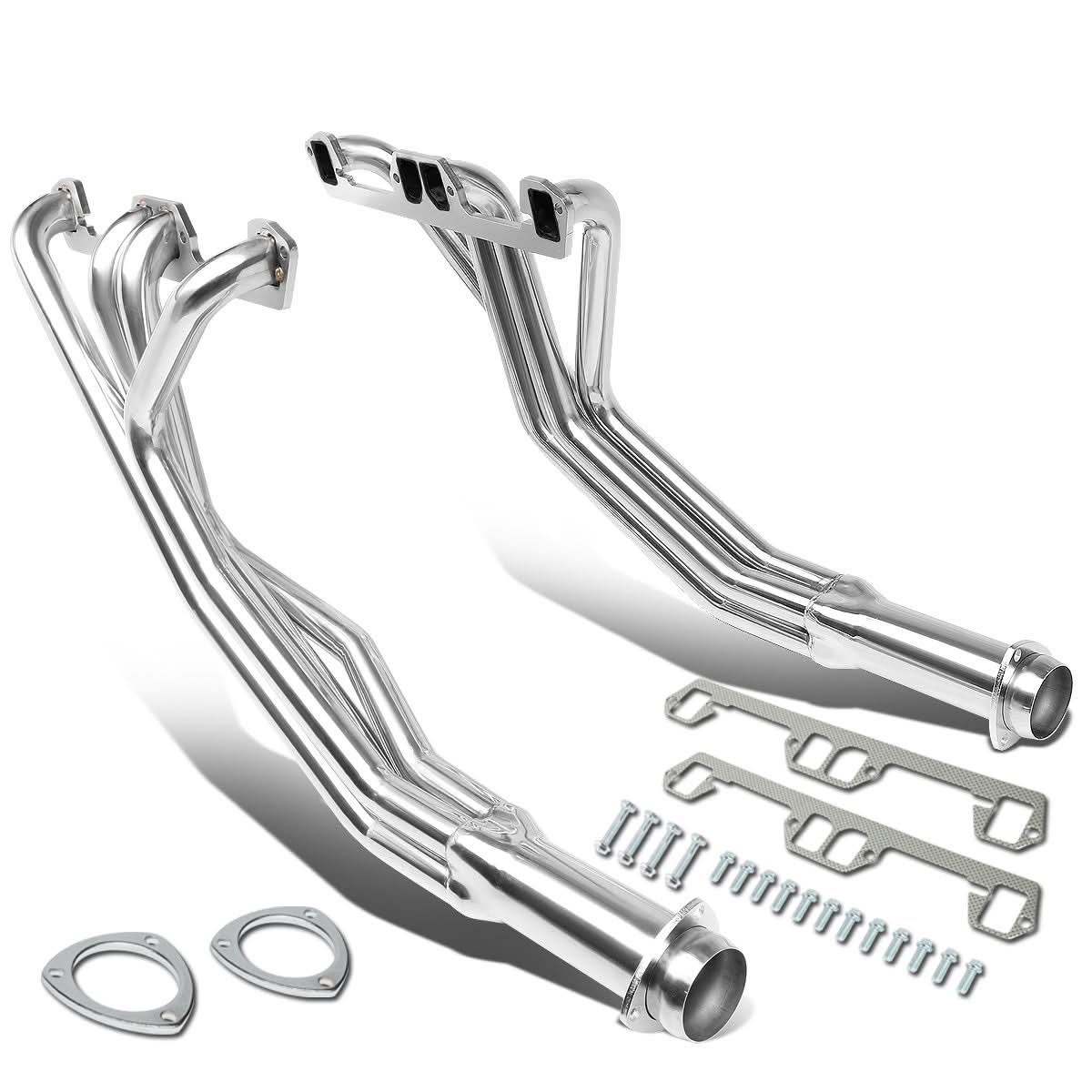 1968-1974 Dodge D100/D200/M300 5.2L 5.9L V8 Long Tube Header Stainless Steel