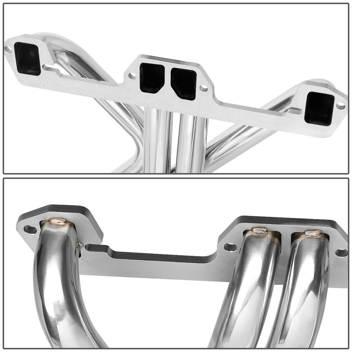 1968-1974 Dodge D100/D200/M300 5.2L 5.9L V8 Long Tube Header Stainless Steel