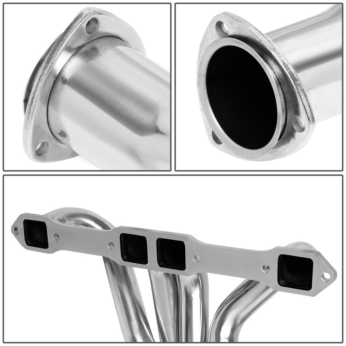 1967-1982 Dodge Pickup Long Tube Header - Stainless Steel