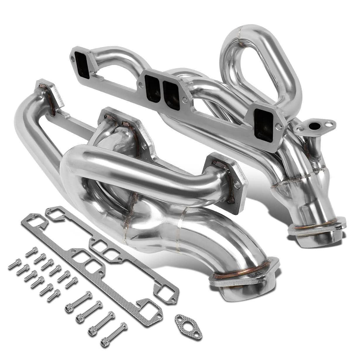 92-95 Dodge Dakota & Ram Shorty Style Header Stainless Steel