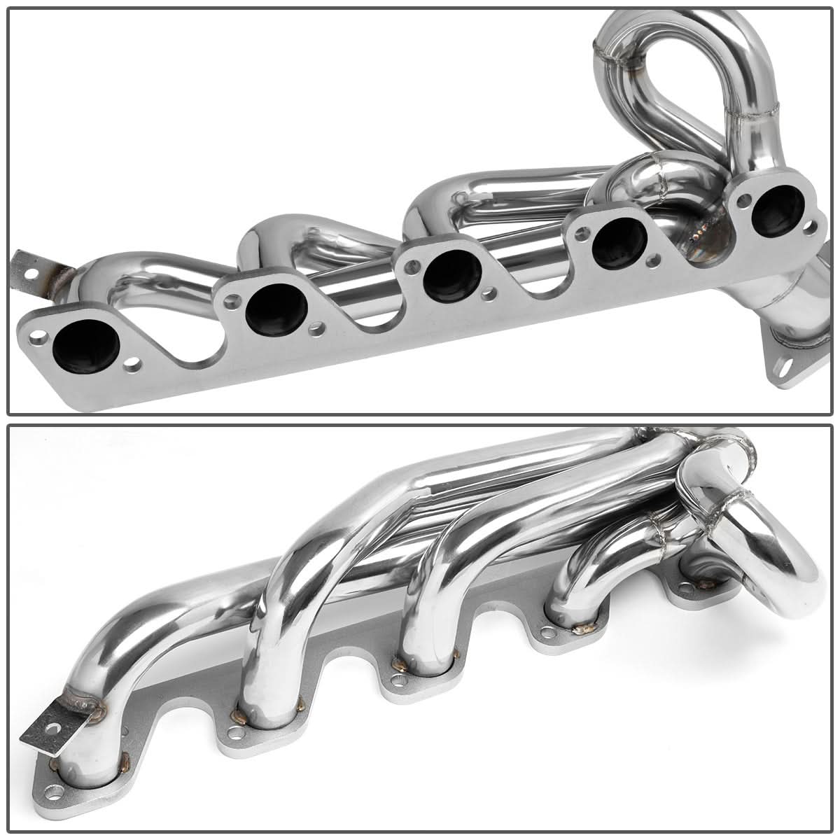 96-02 Dodge Ram 2500/3500 8.0L V10 Shorty Headers Stainless Steel