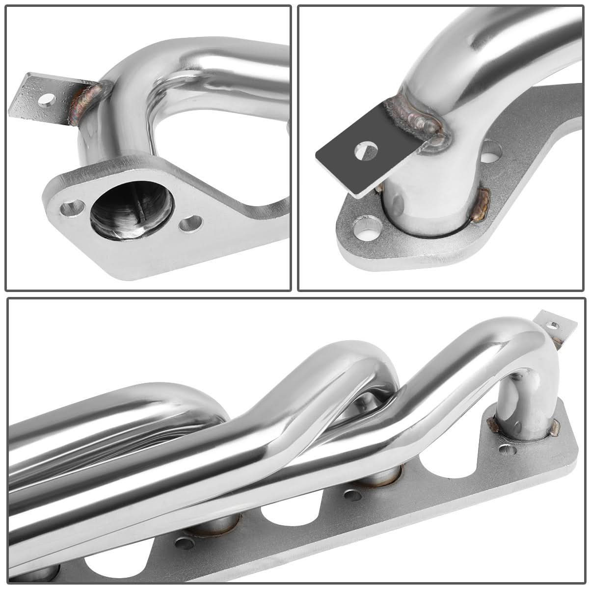 96-02 Dodge Ram 2500/3500 8.0L V10 Shorty Headers Stainless Steel