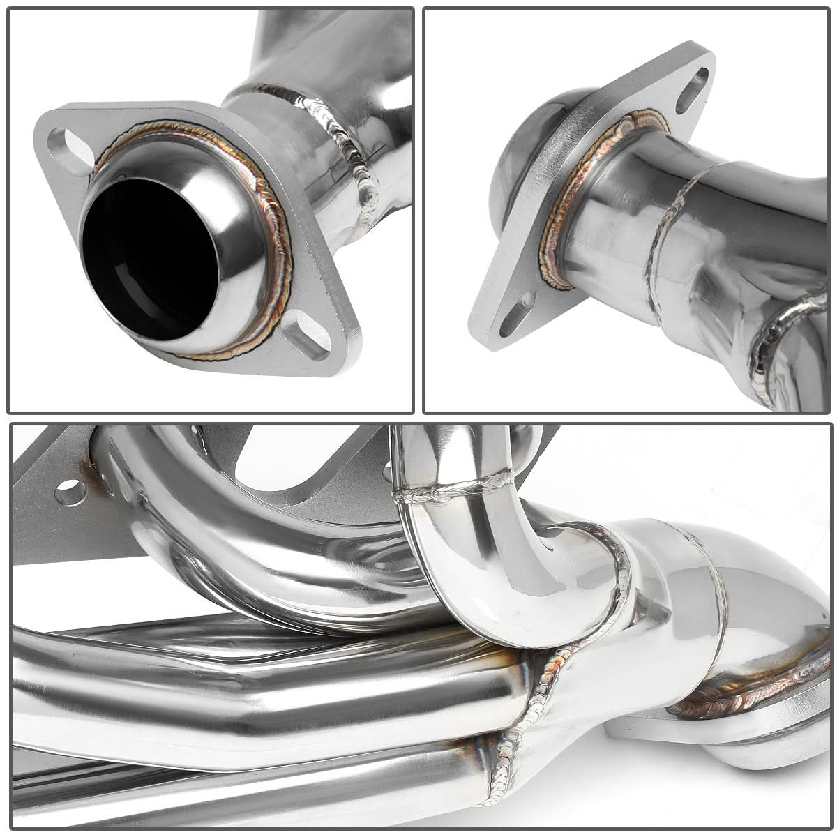 96-02 Dodge Ram 2500/3500 8.0L V10 Shorty Headers Stainless Steel