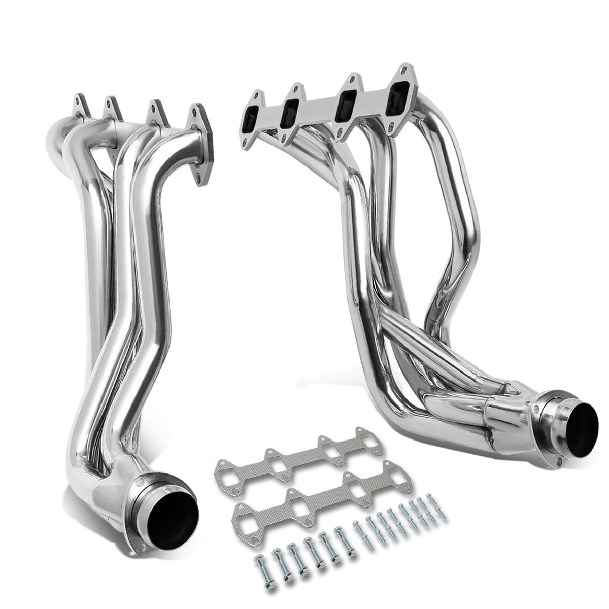 66-76 Ford F-100 F-150 F-250 V8 352-390 FE 4WD Long Tube Headers Stainless Steel