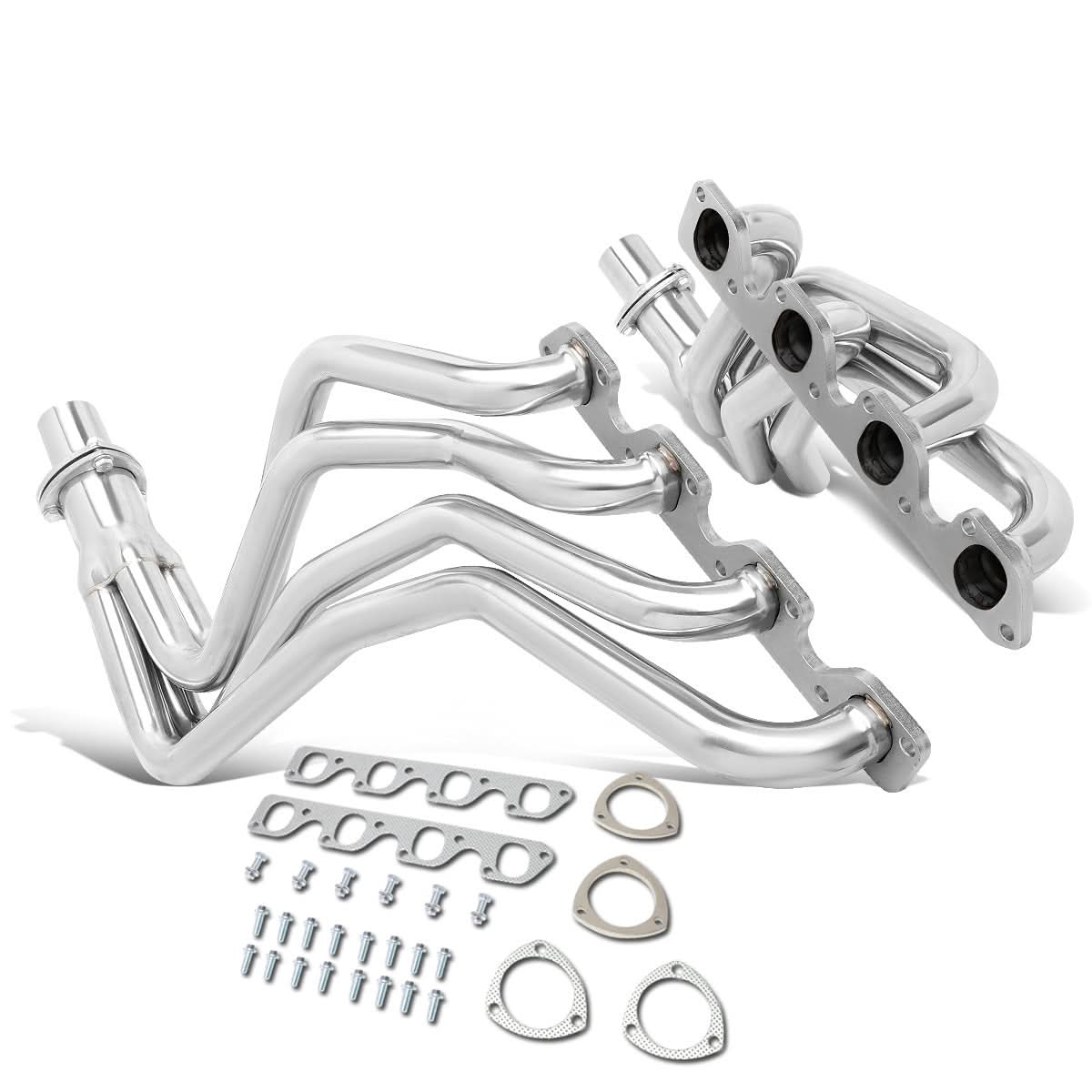 1977-1979 Ford F-150 F-250 F-350 4WD Long Tube Header Stainless Steel